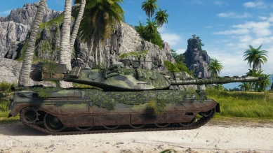 3D-стиль «Первобытный лес» для танка Type 71 в World of Tanks 3D-стиль «Первобытный лес» для танка Type 71 в World of Tanks