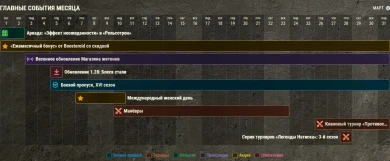 Обзор месяца в World of Tanks: март солнцем греет! Обзор месяца в World of Tanks: март солнцем греет!