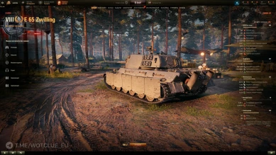 Новый двуствольный прем E 65 Zwilling в World of Tanks Новый двуствольный прем E 65 Zwilling в World of Tanks