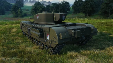 Танк Churchill St. Gloriana в World of Tanks Танк Churchill St. Gloriana в World of Tanks