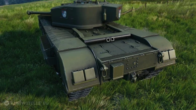 Танк Churchill St. Gloriana в World of Tanks Танк Churchill St. Gloriana в World of Tanks