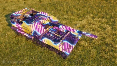 2D-стиль «Неоновый демон» из обновления 1.28.1 в World of Tanks 2D-стиль «Неоновый демон» из обновления 1.28.1 в World of Tanks