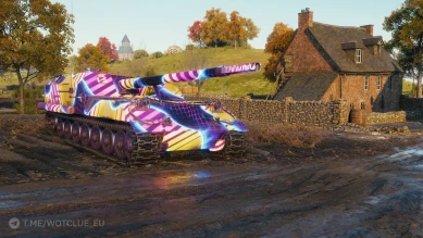 2D-стиль «Неоновый демон» из обновления 1.28.1 в World of Tanks 2D-стиль «Неоновый демон» из обновления 1.28.1 в World of Tanks