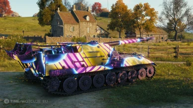 2D-стиль «Неоновый демон» из обновления 1.28.1 в World of Tanks 2D-стиль «Неоновый демон» из обновления 1.28.1 в World of Tanks