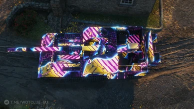 2D-стиль «Неоновый демон» из обновления 1.28.1 в World of Tanks 2D-стиль «Неоновый демон» из обновления 1.28.1 в World of Tanks