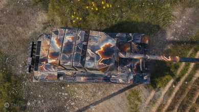 2D-стиль «Волна за волной» из обновления 1.28.1 в World of Tanks 2D-стиль «Волна за волной» из обновления 1.28.1 в World of Tanks