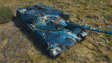 2D-стиль «Белая акула» из обновления 1.28.1 в World of Tanks 2D-стиль «Белая акула» из обновления 1.28.1 в World of Tanks