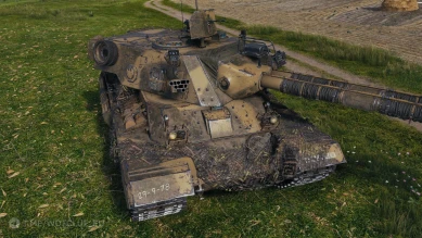 3D-стиль «Два ствола» для FV230 Canopener в World of Tanks 3D-стиль «Два ствола» для FV230 Canopener в World of Tanks