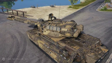 3D-стиль «Два ствола» для FV230 Canopener в World of Tanks 3D-стиль «Два ствола» для FV230 Canopener в World of Tanks