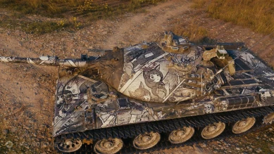 2D-стиль «Девушки-кошки» из обновления 1.29 в World of Tanks 2D-стиль «Девушки-кошки» из обновления 1.29 в World of Tanks