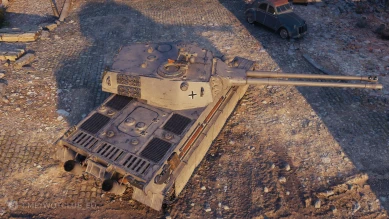 Скриншоты танка E 65 Zwilling из обновления 1.29 в World of Tanks Скриншоты танка E 65 Zwilling из обновления 1.29 в World of Tanks