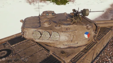 Скриншоты танка SDT-58 Vlkodav из обновления 1.29 в World of Tanks Скриншоты танка SDT-58 Vlkodav из обновления 1.29 в World of Tanks