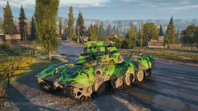 2D-стиль «Токсичная среда» из обновления 1.29 в World of Tanks 2D-стиль «Токсичная среда» из обновления 1.29 в World of Tanks