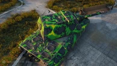 2D-стиль «Токсичная среда» из обновления 1.29 в World of Tanks 2D-стиль «Токсичная среда» из обновления 1.29 в World of Tanks