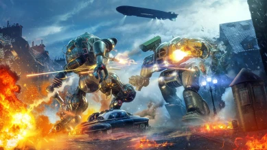 Фан режим с роботами на консольной версии World of Tanks Фан режим с роботами на консольной версии World of Tanks